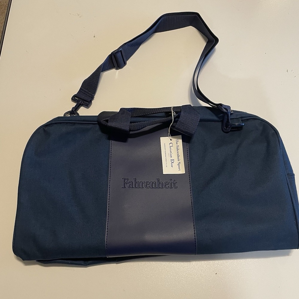 The Fahrenheit Sport Christian Dior Vintage Duffle/ Bag, New With Original Tag